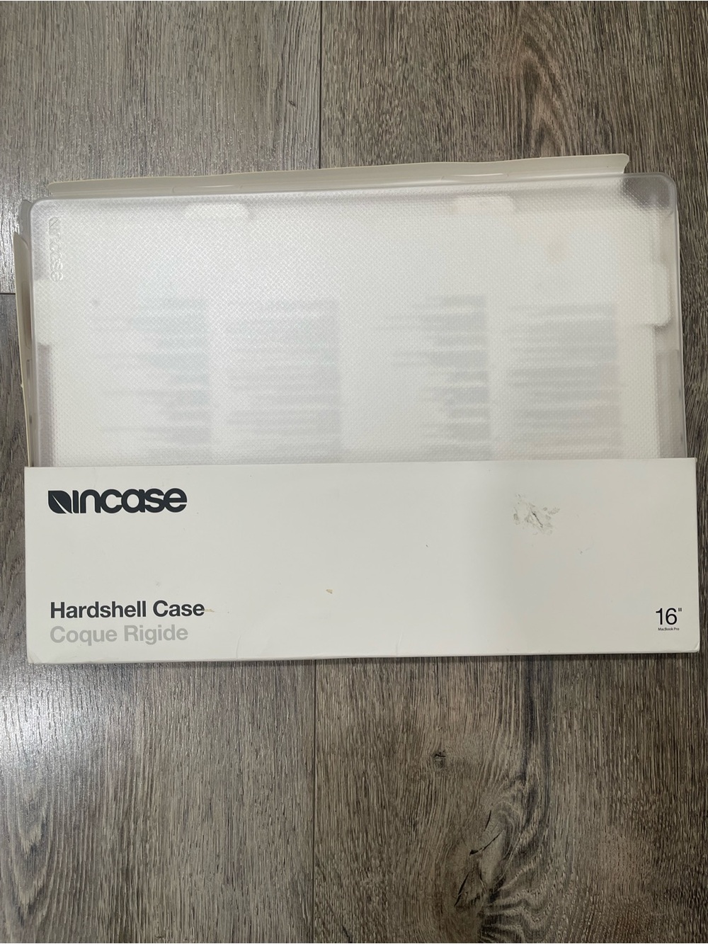 Incase 16" Hardshell Case in Translucent White